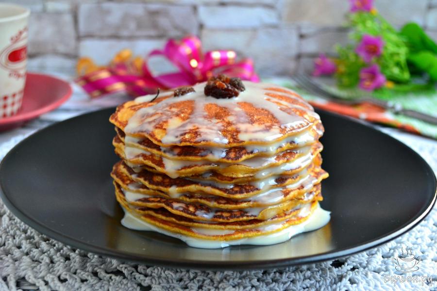 Тыквенные панкейки