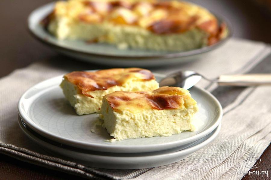 Творожная запеканка с рикоттой