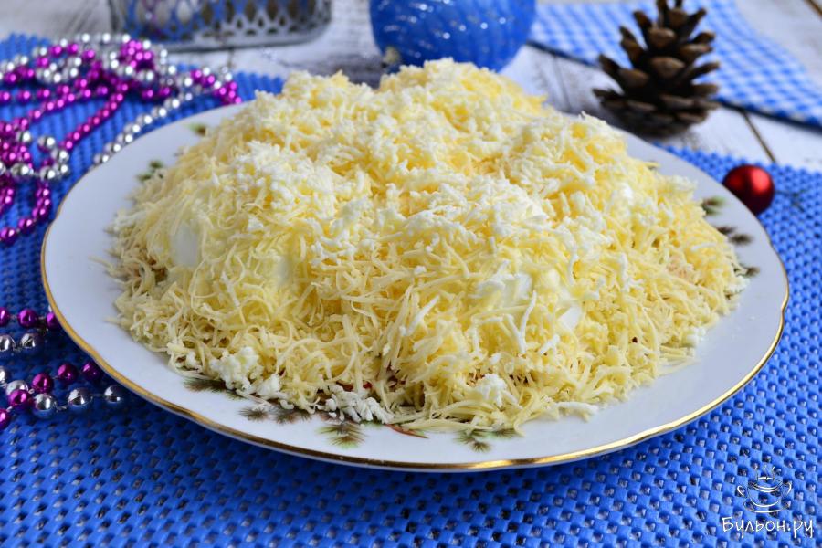 Салат "Сугробы"