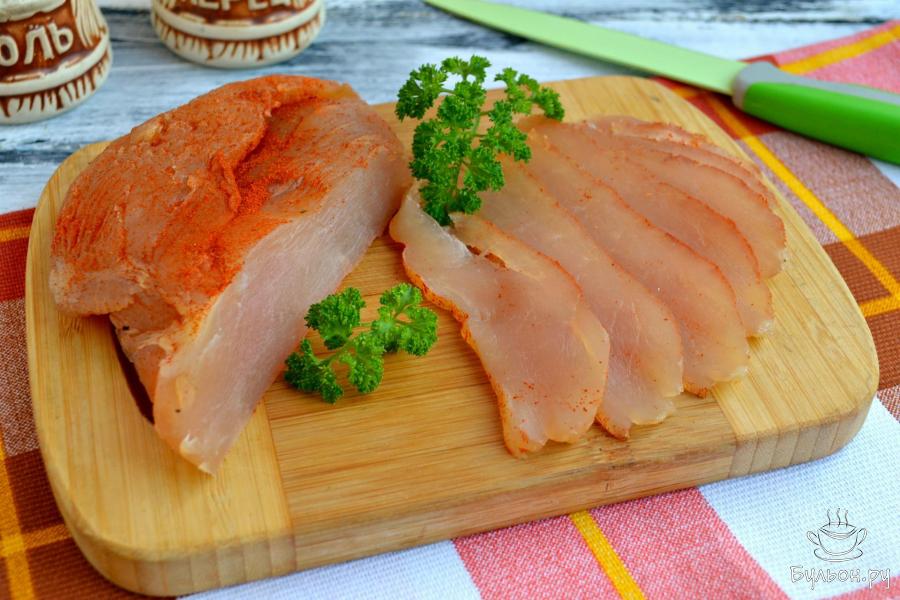Вяленая куриная грудка в домашних условиях