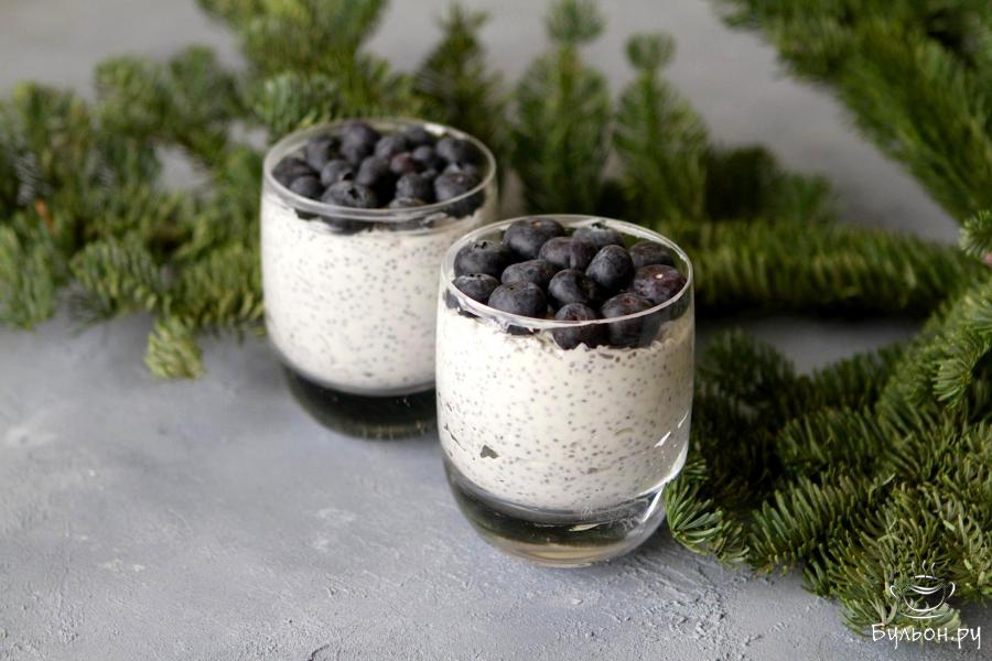 Пудинг с семенами чиа