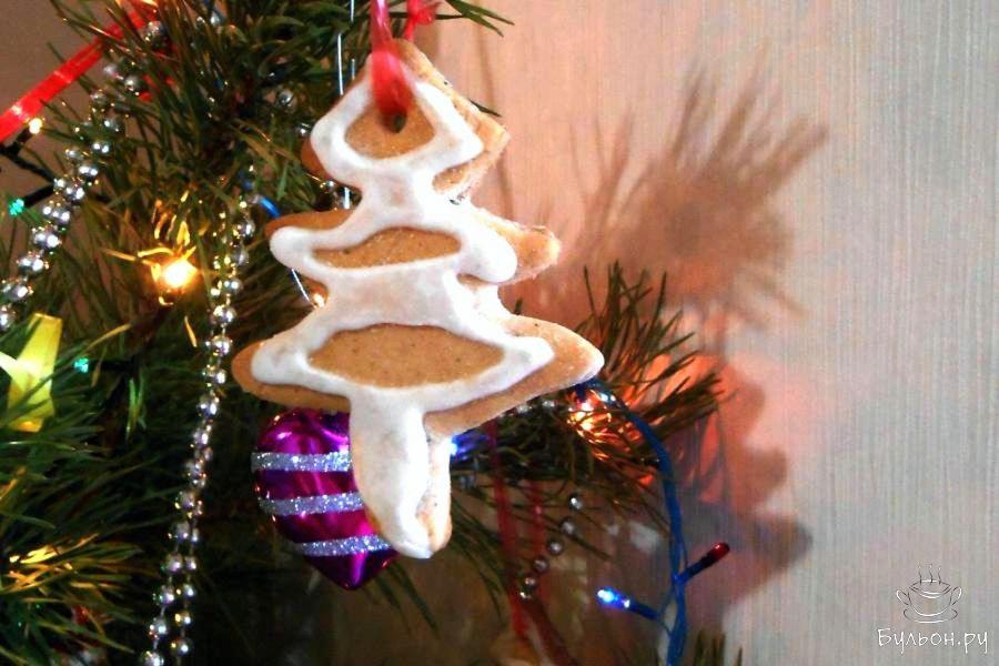 Новогодние пряники на елку