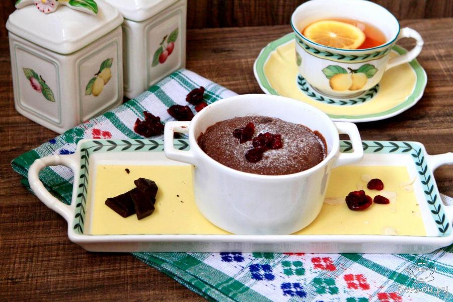 Шоколадный фондан