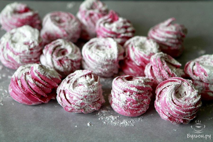 Зефир из черной смородины