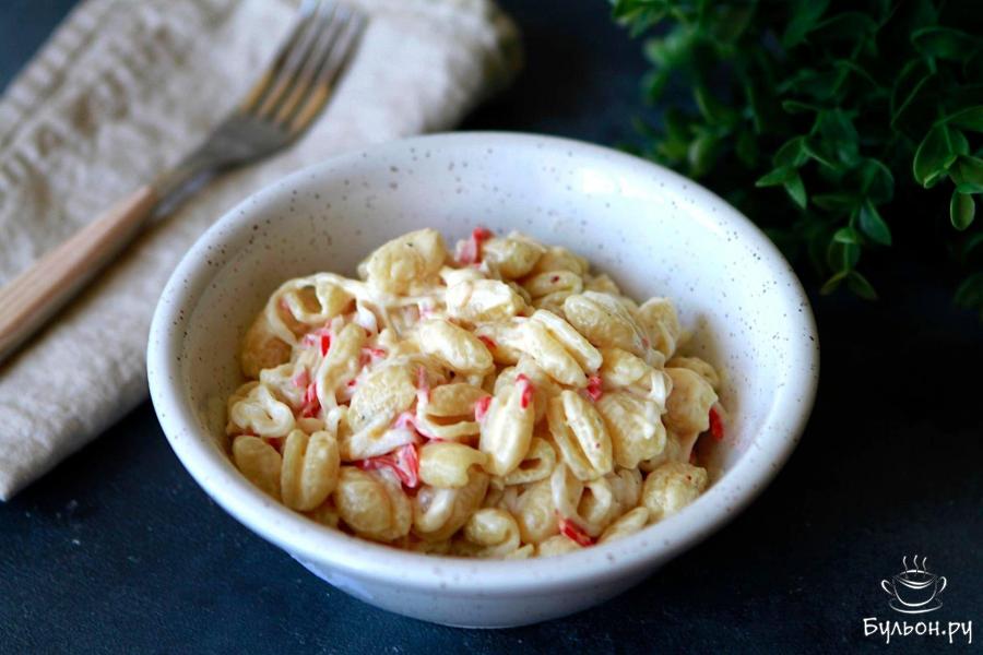 Паста с крабовым мясом