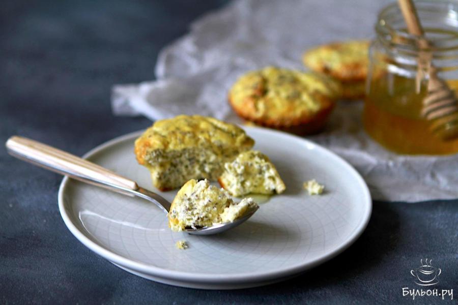 Творожная запеканка с семенами чиа