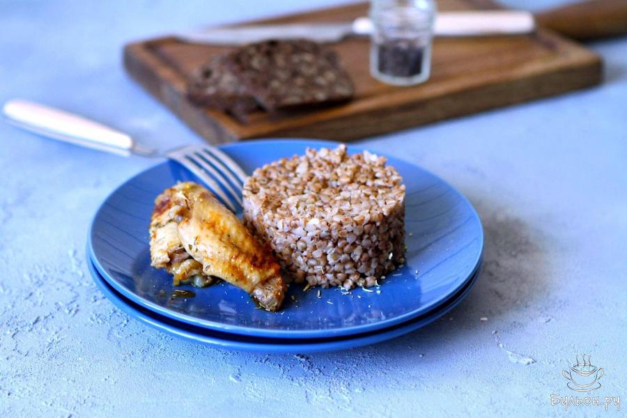 Гречка с курицей