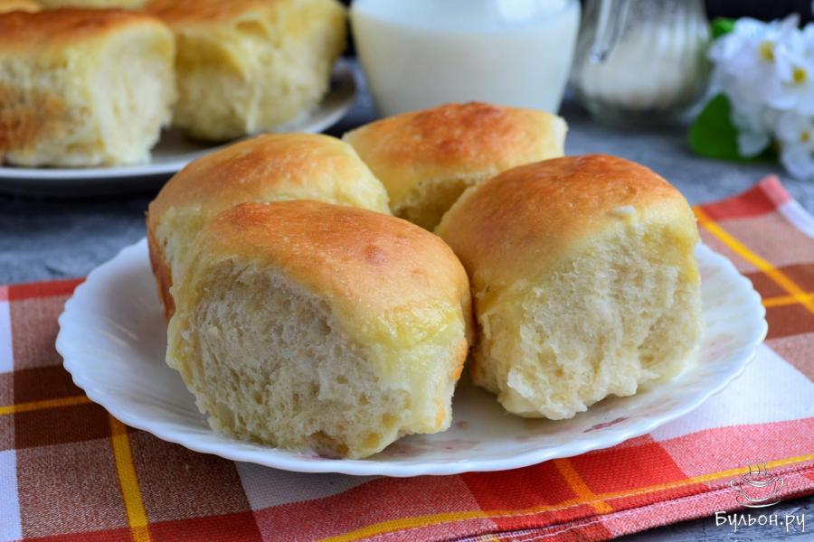 Рецепт нежных сдобных булочек