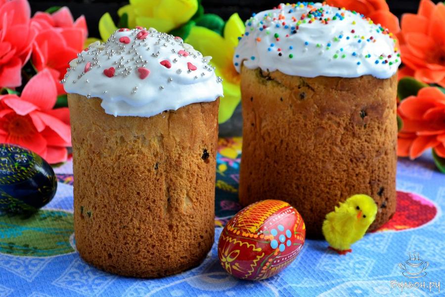 Кулич на желтках