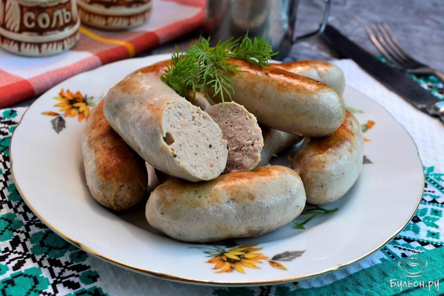 Домашние сардельки