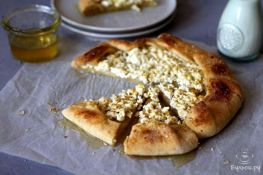 Галета с творожной начинкой