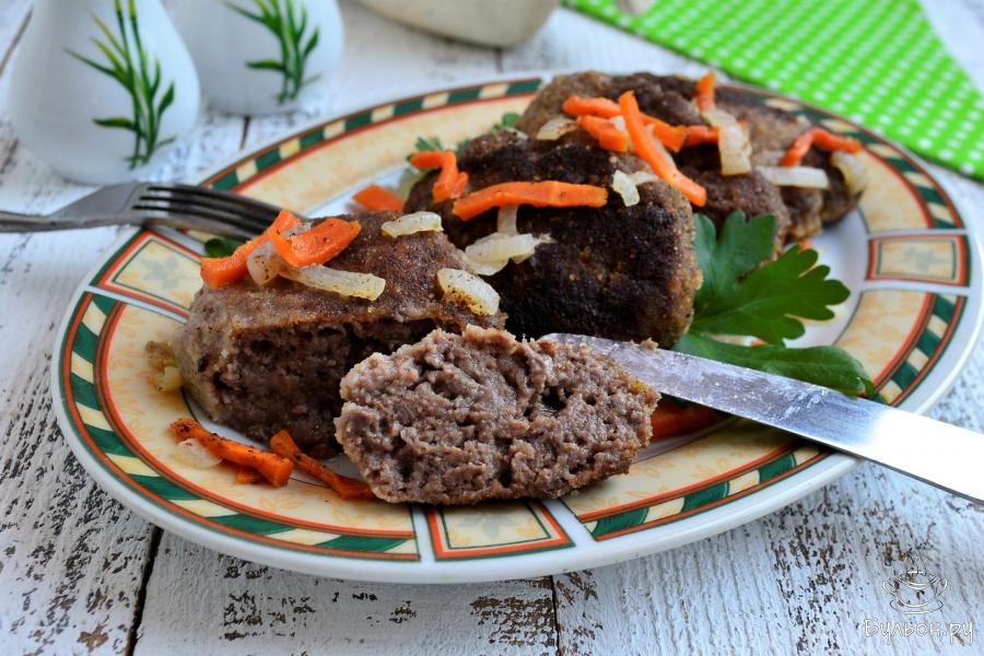 Котлеты из говяжьего сердца