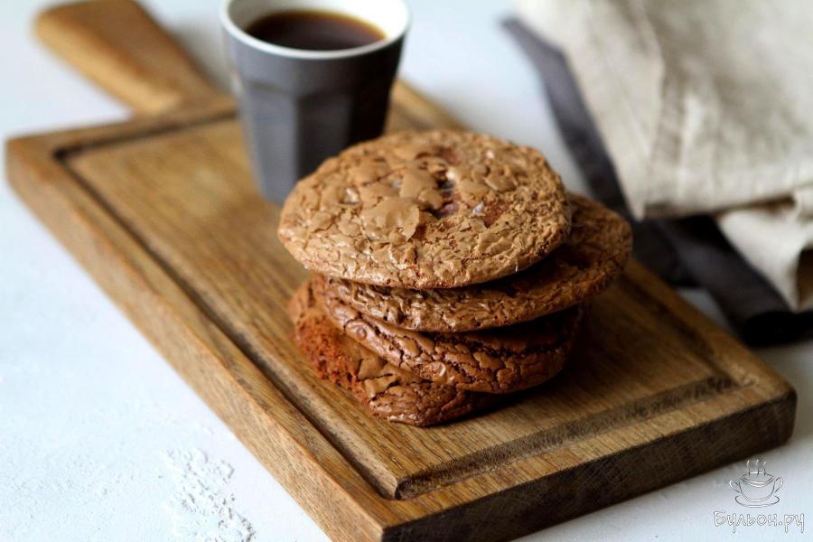Соленое шоколадное печенье