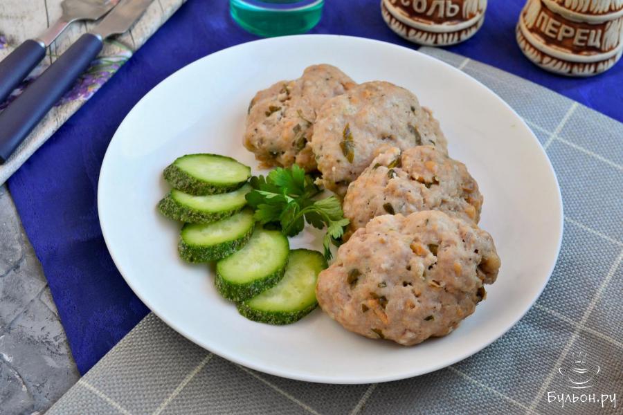 Котлеты из свинины на пару