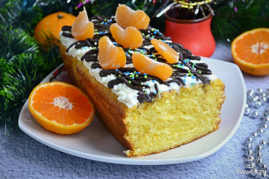 Мандариновый кекс