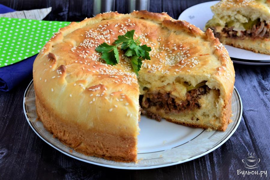 Пирог-чизбургер