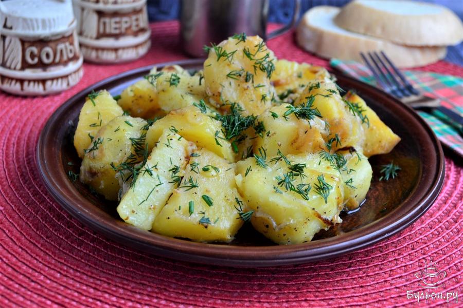 Рецепт картошки в банке