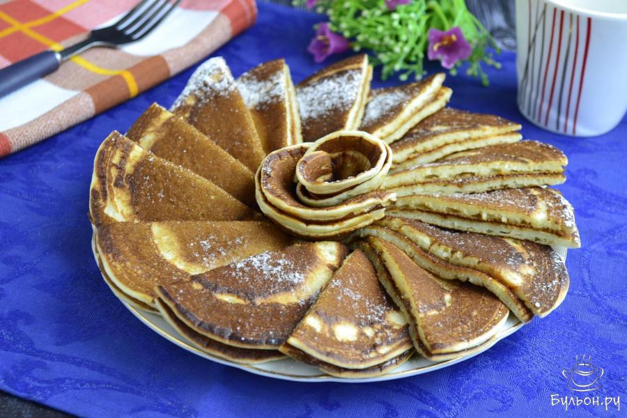 Блинчики со сгущенкой