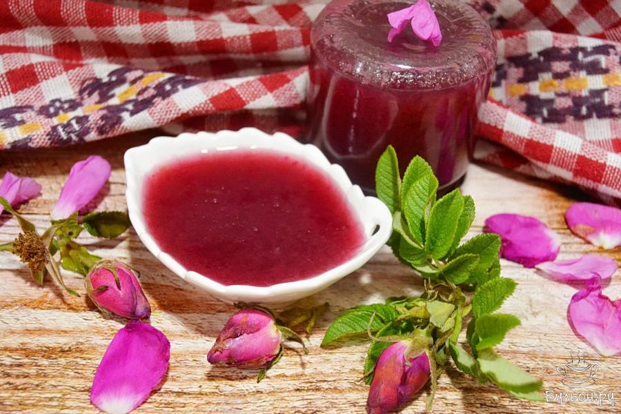Варенье из лепестков шиповника
