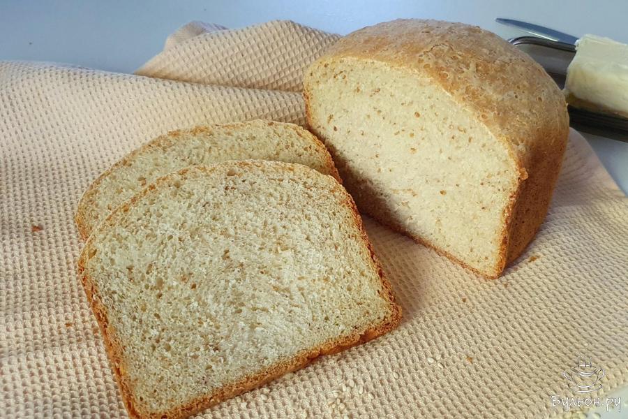 Хлеб с кунжутом в хлебопечке