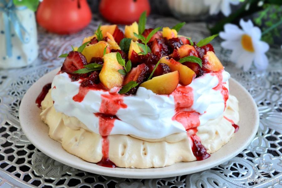 Домашний торт "Павлова"