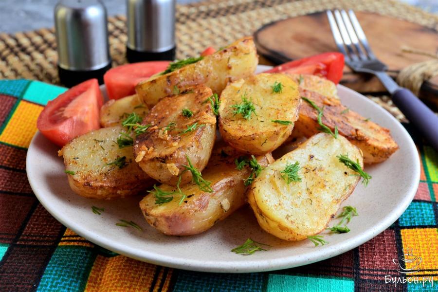 Молодой картофель в мультиварке