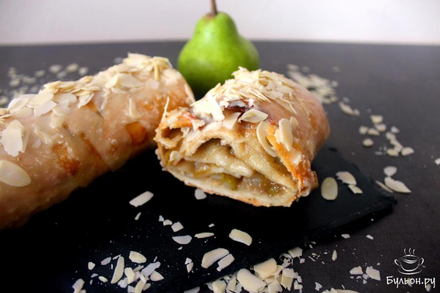 Штрудель с грушами