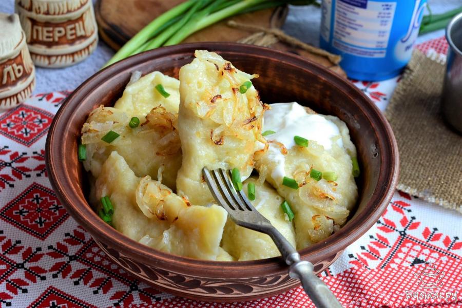 Вареники с мясом