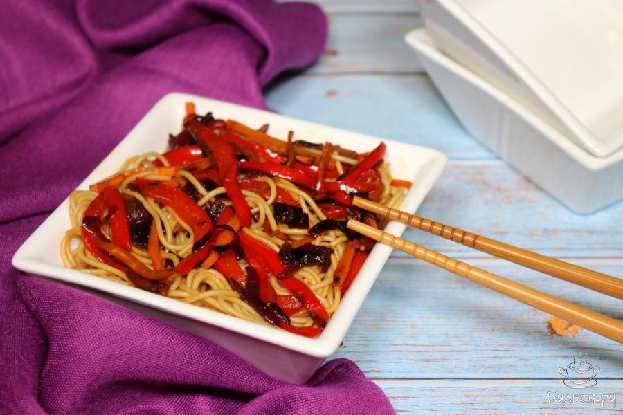 Лапша с овощами