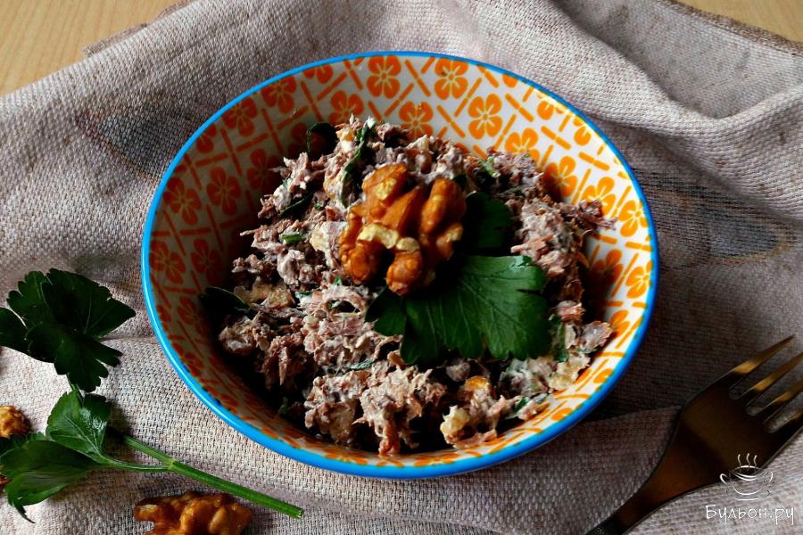 Салат Цехтон с говядиной