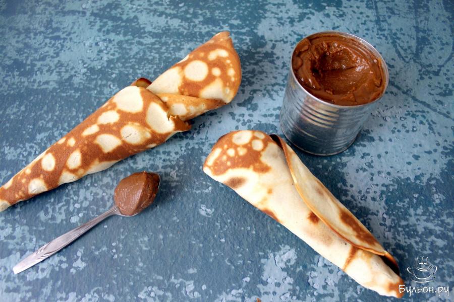 Вафли на сковороде