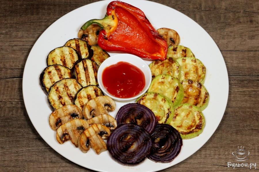 Овощи гриль в домашних условиях