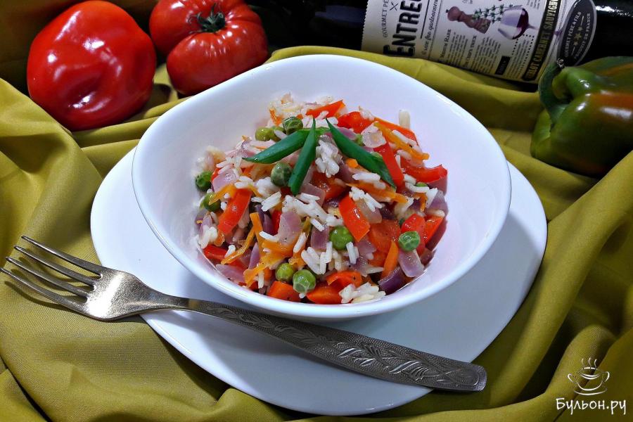 Ризотто с овощами