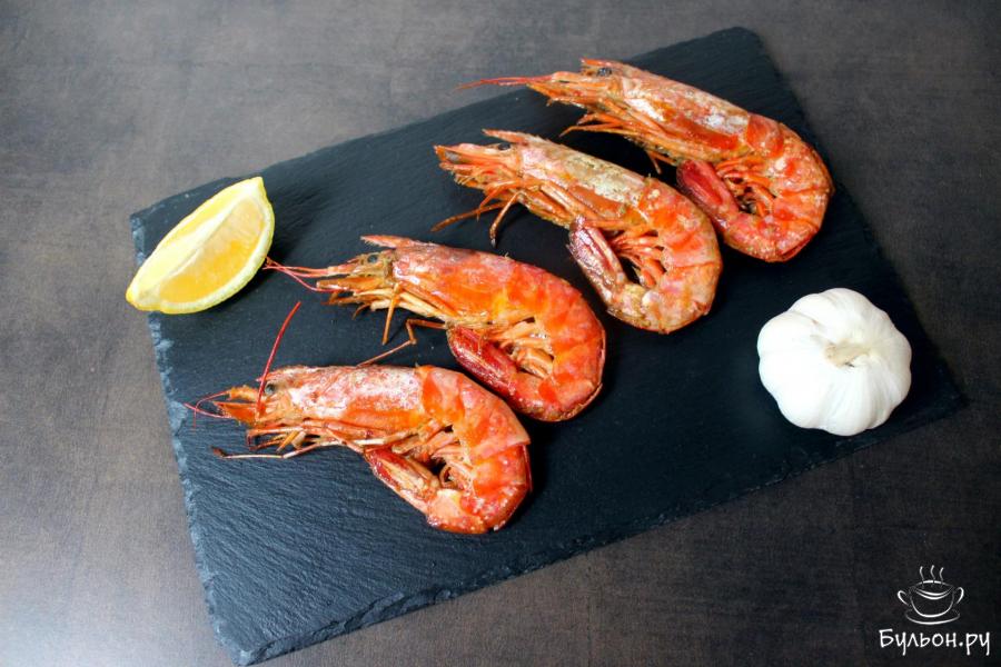 Жареные лангустины