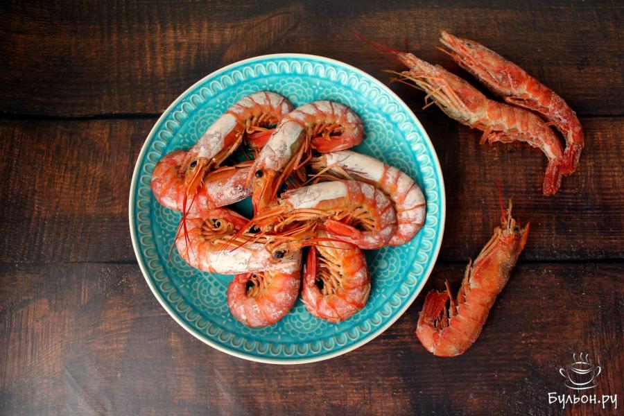 Отварные аргентинские лангустины