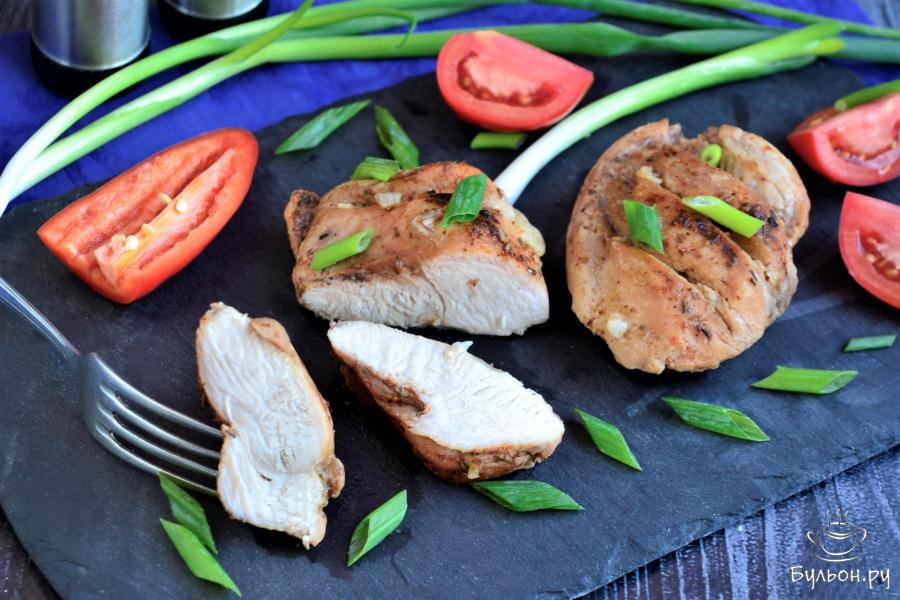 Стейки из индейки в духовке