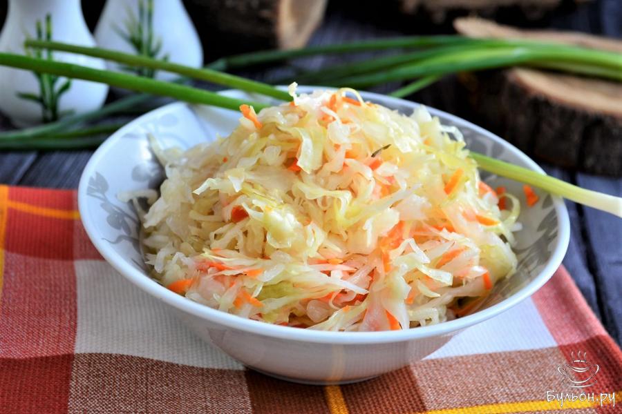 Рецепт маринованной капусты с лимонной кислотой