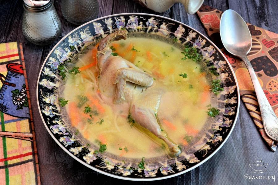 Суп из перепелки