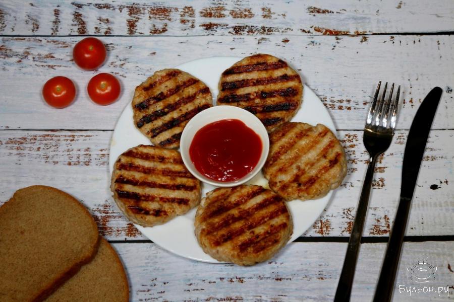 Свиные котлеты на гриле