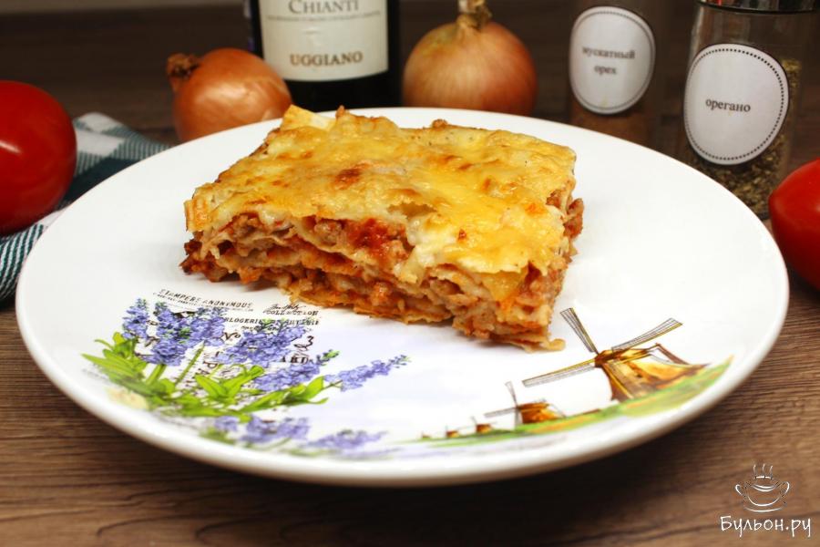 Лазанья из лаваша