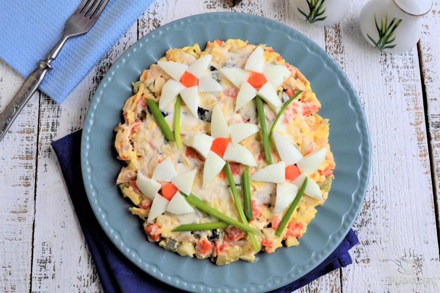 Салат "Нарциссы"