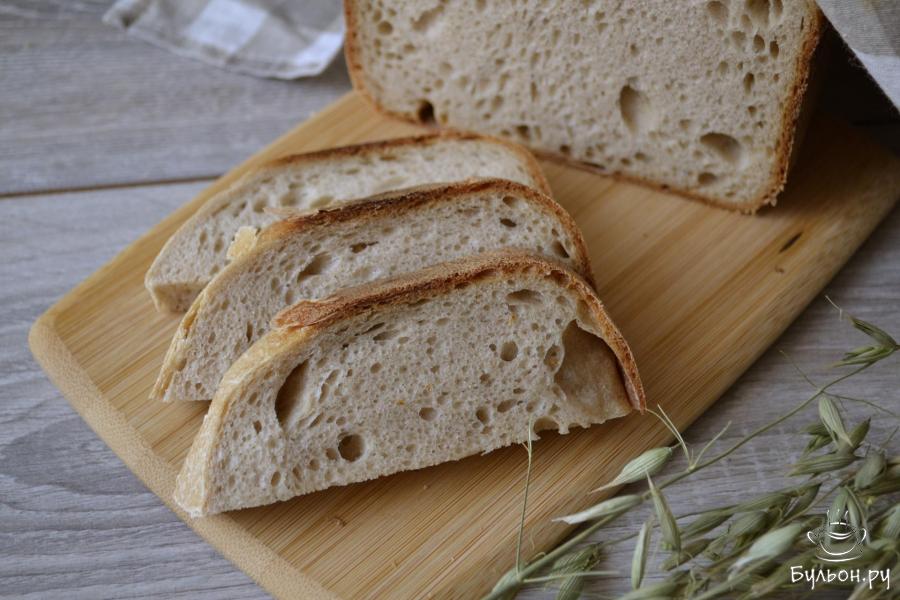 Хлеб на ржаной закваске в хлебопечке