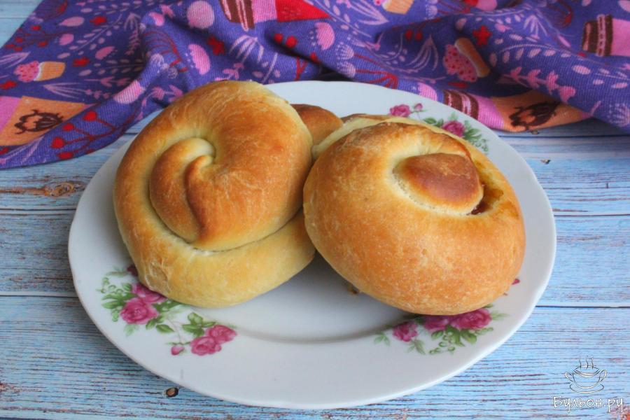 Испанские булочки с начинкой "Энсаймадас"