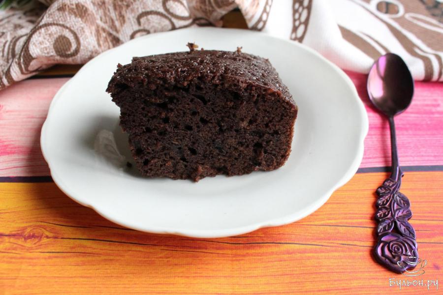 Шоколадный бисквит на молоке