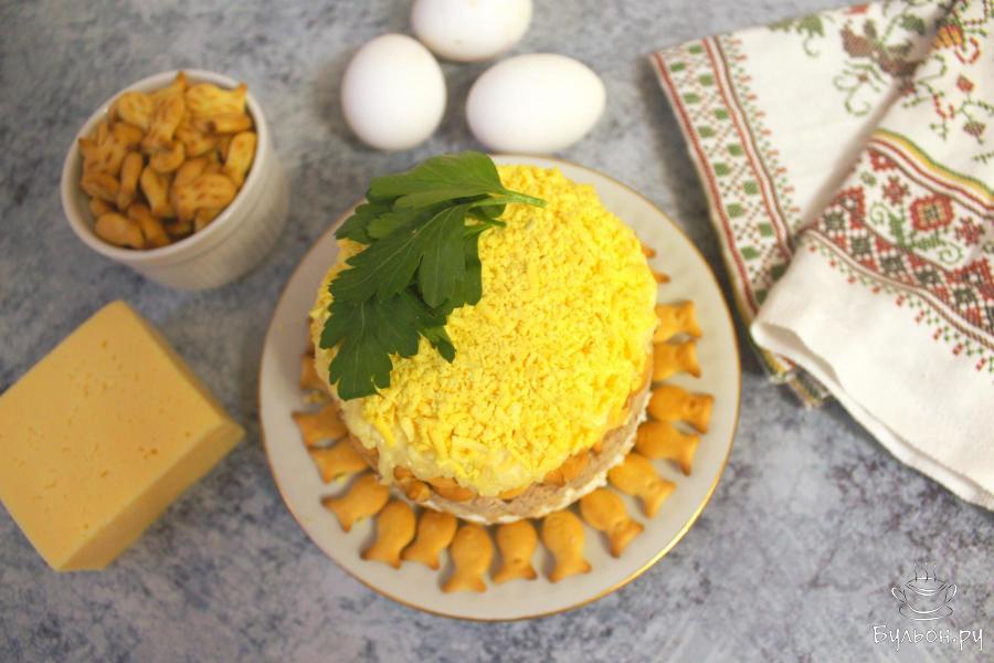 Салат Рыбка