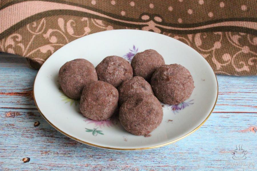 Шоколадные конфеты с сухим молоком