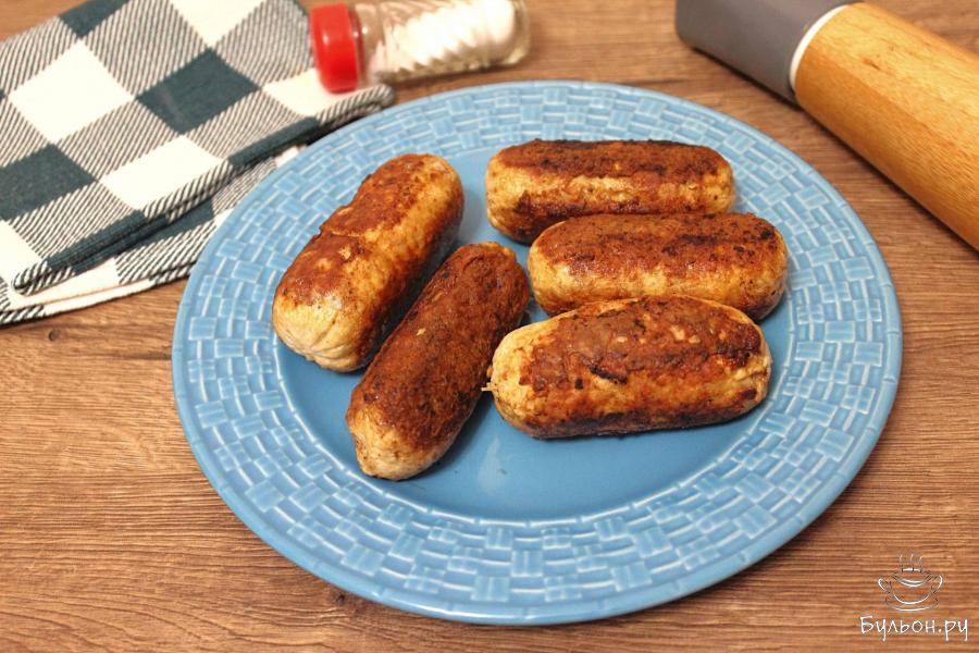 Натуральные куриные колбаски