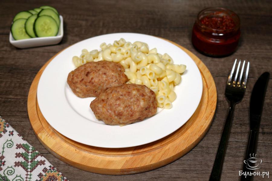 Котлеты из индейки на пару