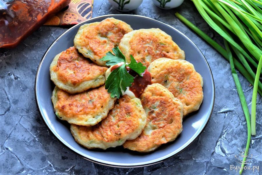 Ленивые беляши с фаршем на сковороде