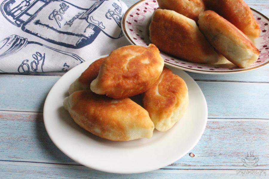 Жареные пирожки со шпинатом